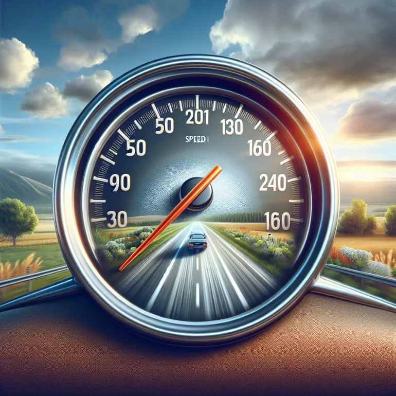 максимальная скорость вне города