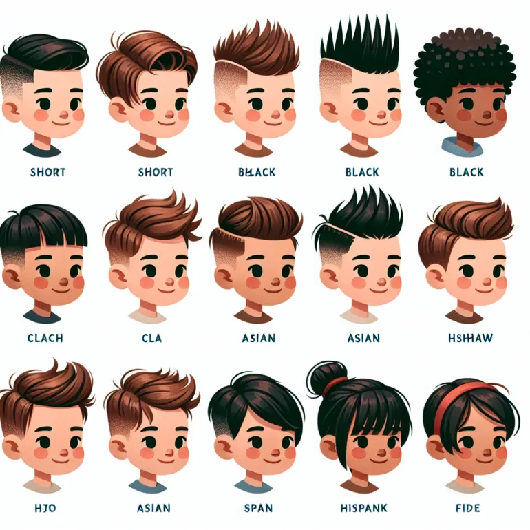 мальчишеские причёски