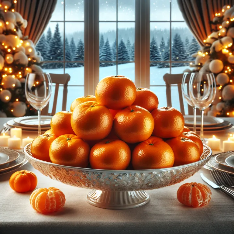 мандарины на новый год