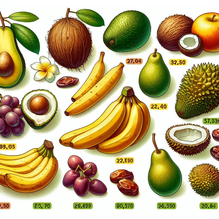 Самые калорийные фрукты: Полный гид