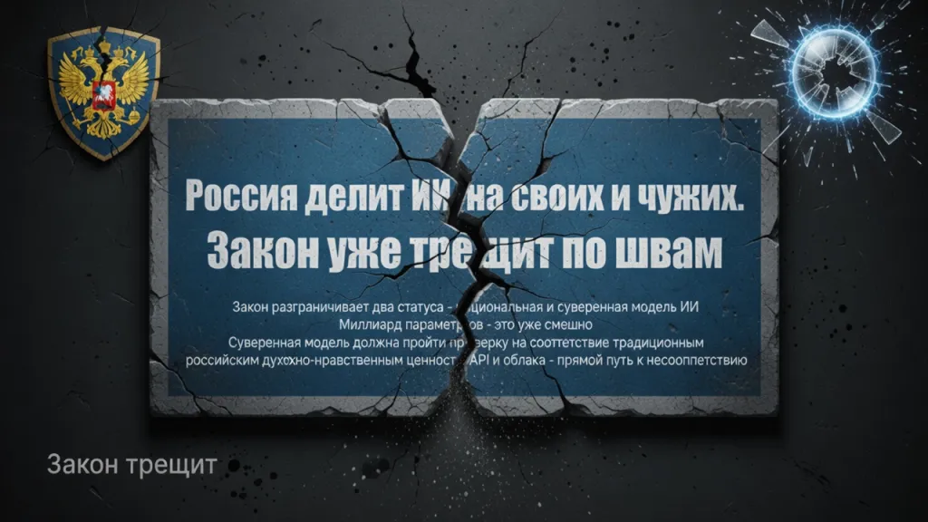 Россия делит ИИ на своих и чужих. Закон уже трещит по швам